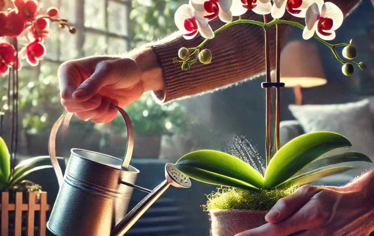 ne pas trop arroser orchidess