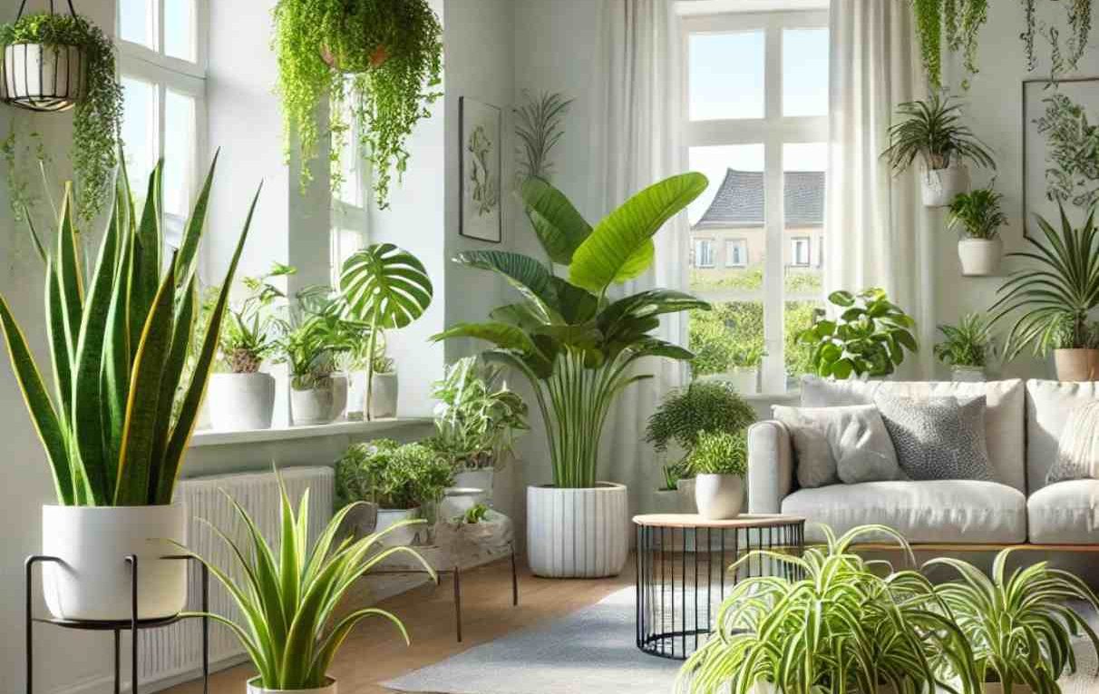 purifier l'air avec des plantes