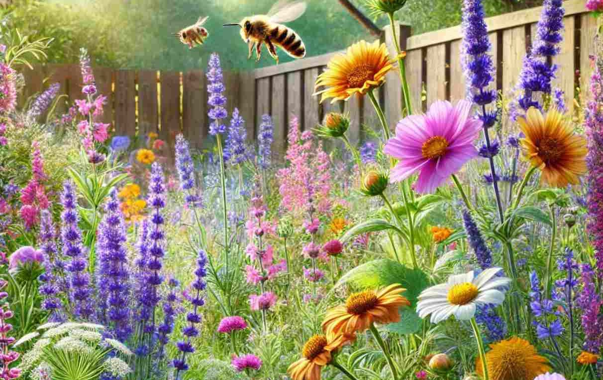 attirer les abeilles au jardin