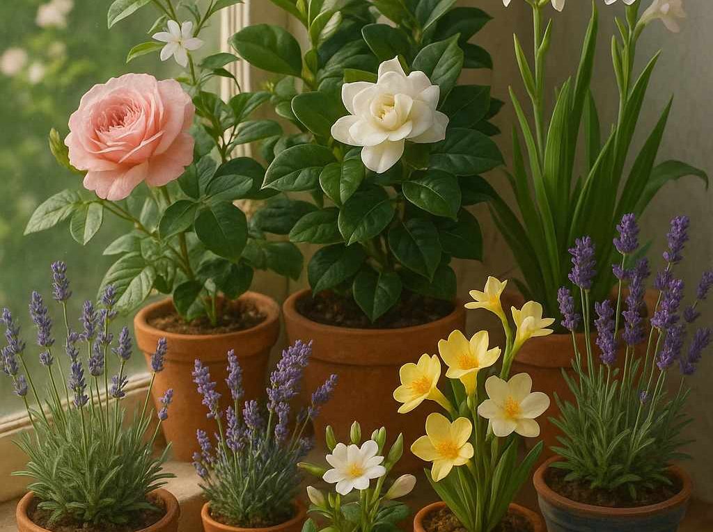 fleur pour parfumer maison