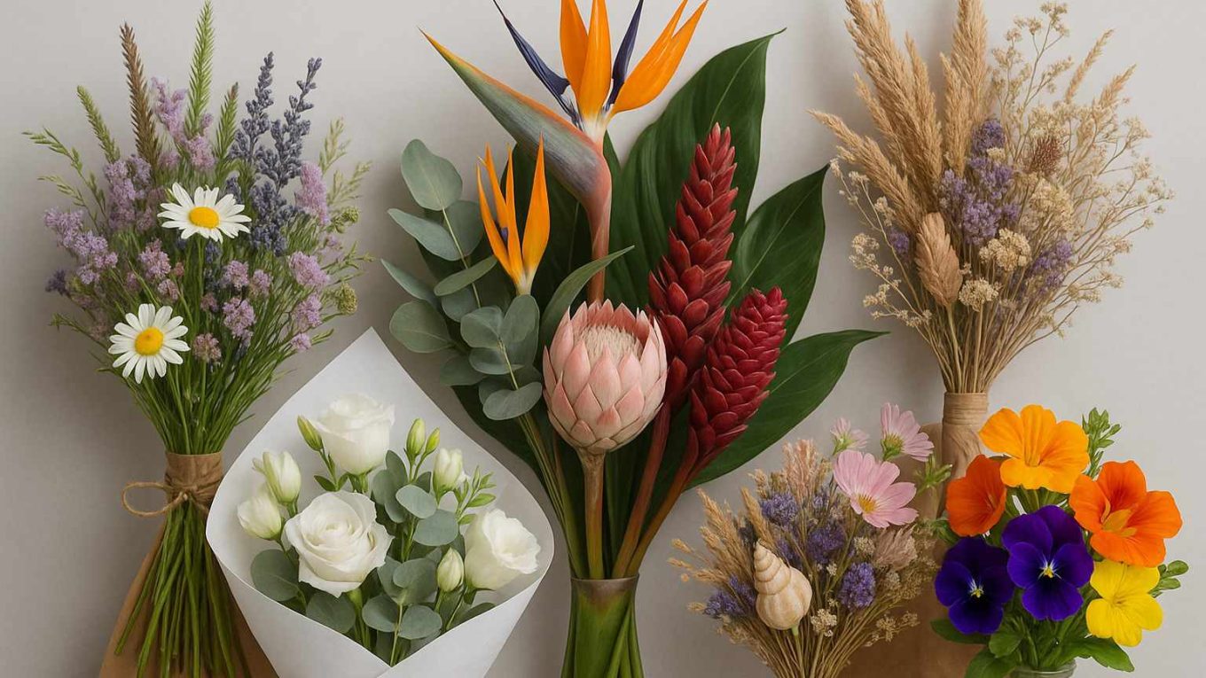 5 bouquets qui changent