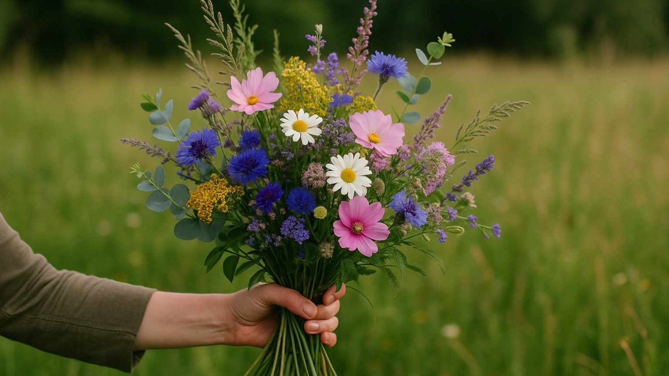 composer un bouquet champêtre soi-même