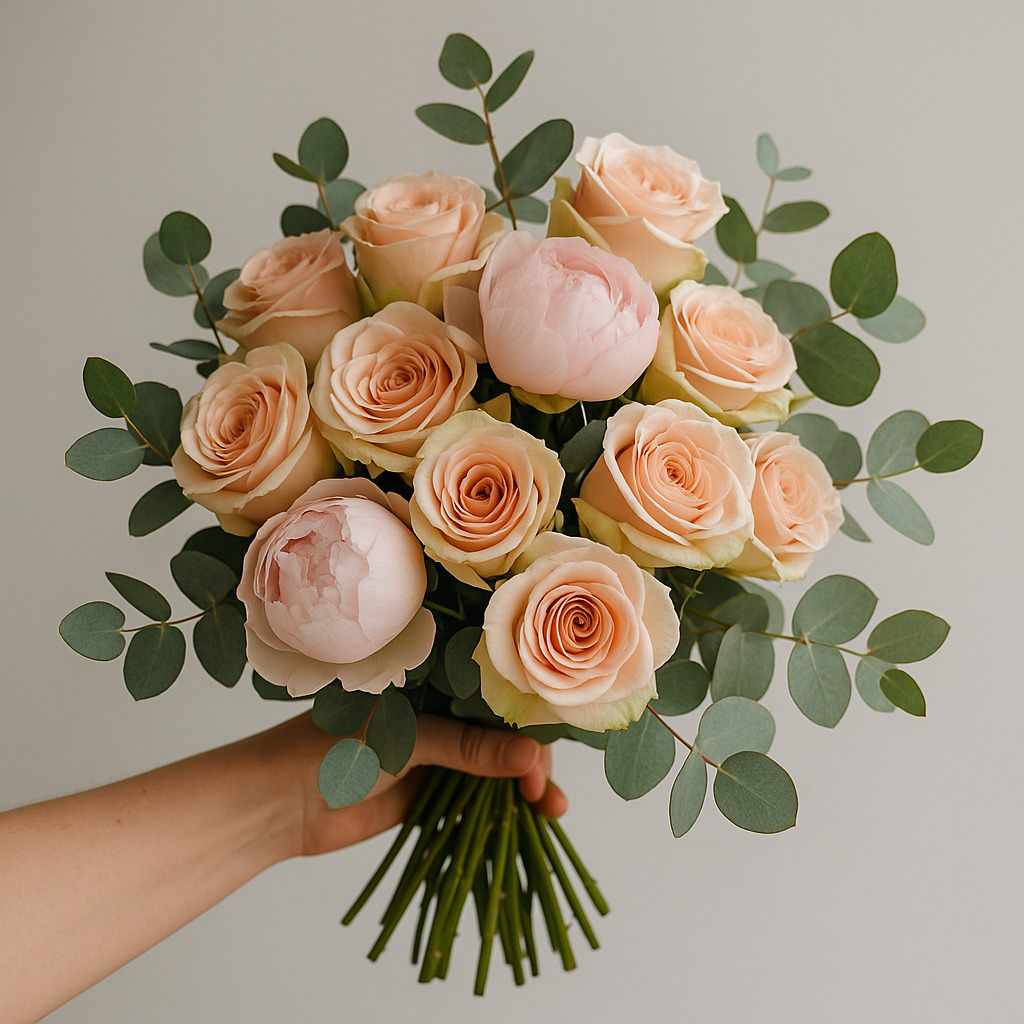 fleurs mixtes avec un brin d’originalité